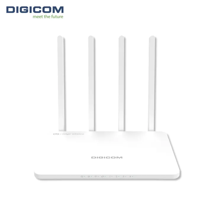 DIGICOM DG-J14 300Mbps DSL Wireless-N Router - White