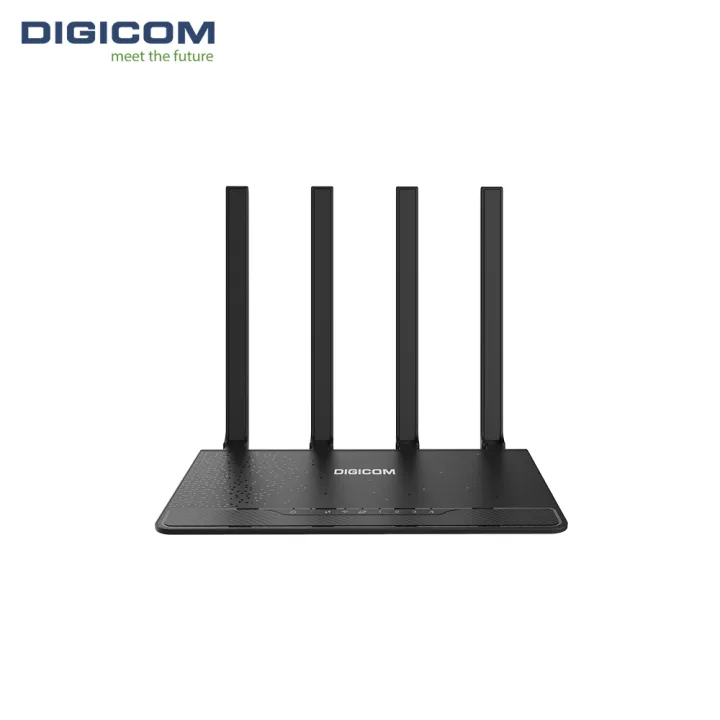 DIGICOM AC1200 DUAL BAND GIGABIT WIRELESS ROUTER DG-C40 | 2.4GHz 300Mbps & 5GHz 867Mbps